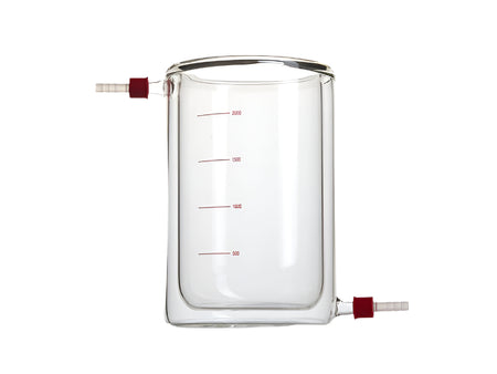 MSE PRO 2000mL Jacketed Beaker with Detachable Spout