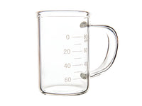 MSE PRO Beaker with Handle, Double Scale Line 100mL, Diameter 50 x Height 77 x Wall Thickness 2.5mm