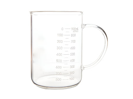 MSE PRO Beaker with Handle, Double Scale Line 1000mL, Diameter 108 x Height 150 x Wall Thickness 3.0mm