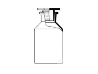 Witeg Reagent Bottles with Pe-Stopper Clear Glass