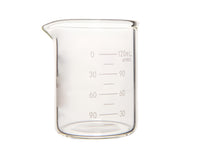 MSE PRO Homemade Thick-Walled Beaker, Double Scale Line 150mL, Diameter 60 x Height 80 x Wall Thickness 3.0mm, 10 Pieces/Box