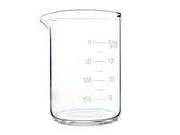 MSE PRO Homemade Thick-Walled Beaker, Double Scale Line 250mL, Diameter 70 x Height 98 x Wall Thickness 3.0mm, 10 Pieces/Box