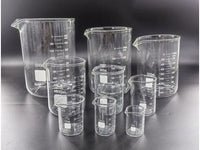 MSE PRO Homemade Thick-Walled Beaker, Double Scale, 9 Specifications from 50 to 5000mL, 1 Each