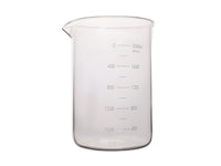 MSE PRO Xinweier Homemade Thick-Walled Beaker, Double Scale Line 1000mL, Diameter: 107mm, Height: 145mm