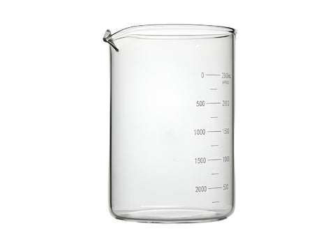 MSE PRO Xinweier Homemade Thick-Walled Beaker, Double Scale Line 3000mL, Diameter: 150mm, Height: 240mm