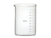 MSE PRO Xinweier Homemade Thick-Walled Beaker, Double Scale Line 3000mL, Diameter: 150mm, Height: 240mm