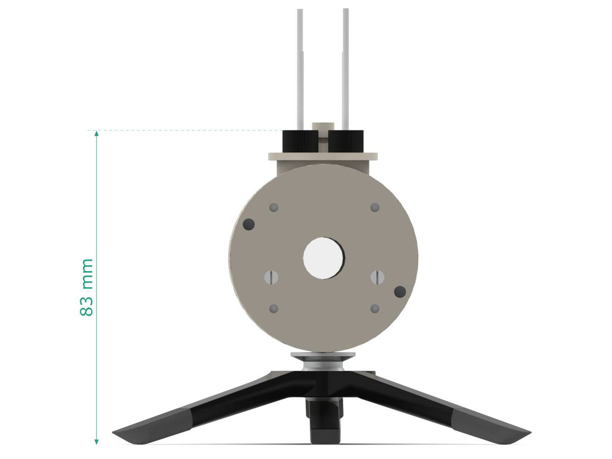 MM PEC H-Cell 2x15 mL- Magnetic Mount Photo-Electrochemical H-Cell, Electrochemical Products, Redox.me, MSE Supplies