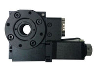 MSE PRO Stepper Motorized Aluminum Alloy Rotation Stages (Angle 360°, φ60mm, Transmission Ratio 110:1) - MSE Supplies LLC
