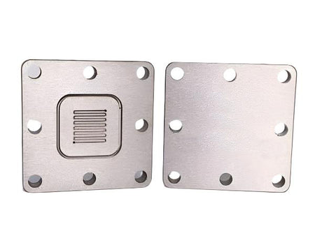 5cm² AEM Electrolyzer Hardware - Serpentine Flow Field, Au-Ni + Au-Ni End Plate, Electrochemical Products, MSE Supplies LLC, MSE Supplies