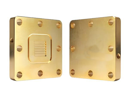 5cm² AEM Electrolyzer Hardware - Serpentine Flow Field, Ti+Ti End Plate, Electrochemical Products, MSE Supplies LLC, MSE Supplies