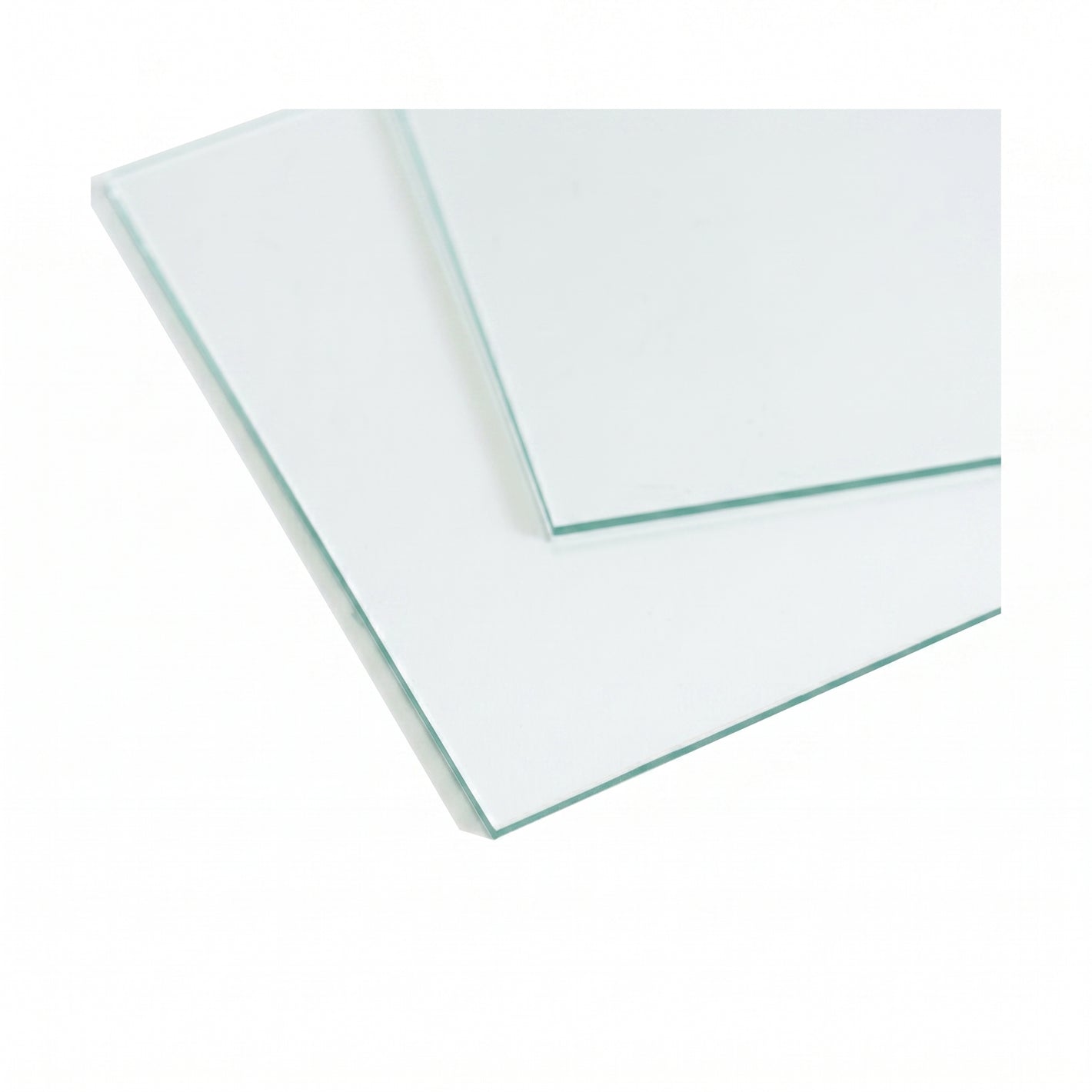 MSE PRO 1.1 mm Thick Uncoated Soda Lime Glass Substrates, >90% Transmittance AI image