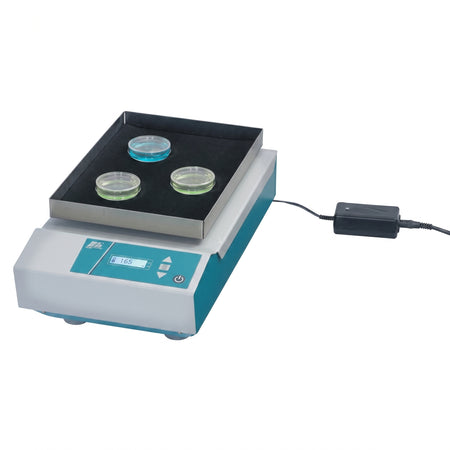 Miniature Battery Shaker KM 2 Akku incl. rack system + Battery charger with US Plug (Edmund Buhler, Made in Germany) AI image