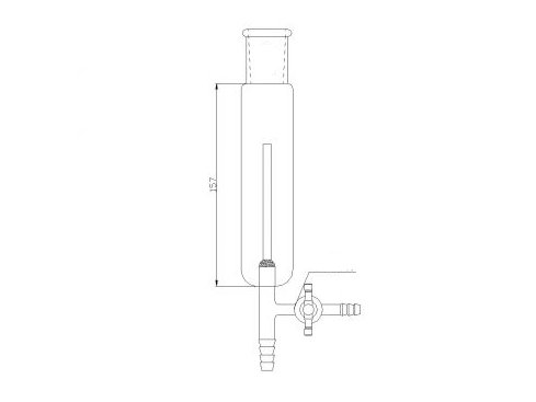 MSE PRO European Bubbler, 29/42-10mm Small Mouth Joint, Effective Length: 157mm