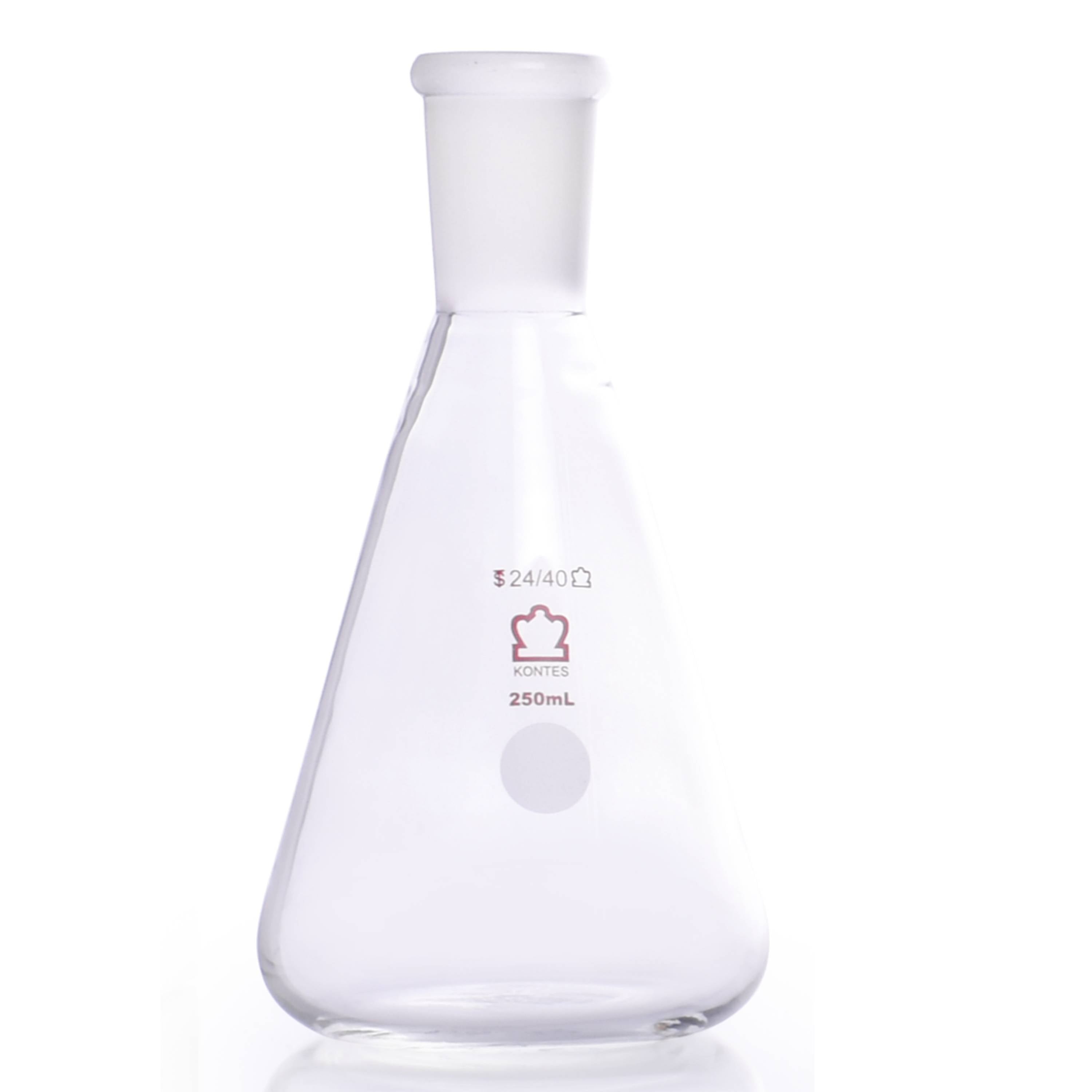 KIMBLE® KONTES® Jointed Narrow Mouth Erlenmeyer Flask, 24/40, 250 mL
