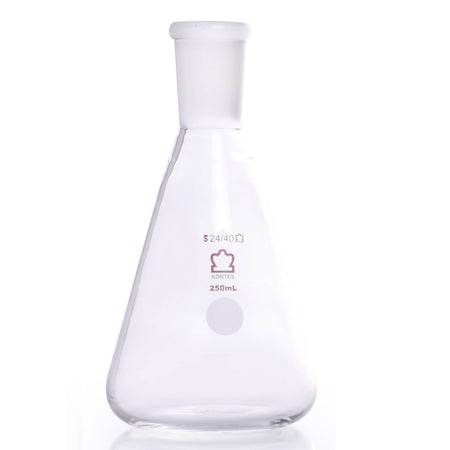 KIMBLE® KONTES® Jointed Narrow Mouth Erlenmeyer Flask, 24/40, 250 mL
