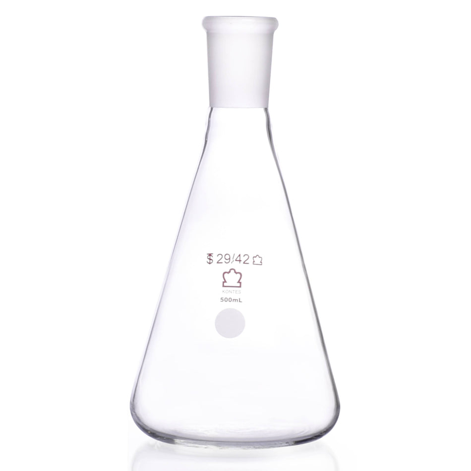 KIMBLE® KONTES® Jointed Narrow Mouth Erlenmeyer Flask, 29/42, 500 mL
