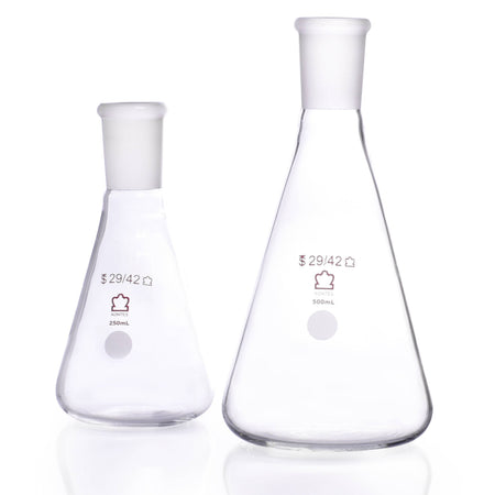 KIMBLE® KONTES® Jointed Narrow Mouth Erlenmeyer Flask, 29/42, 1000 mL