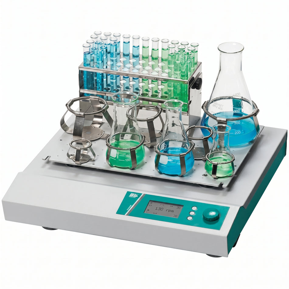 Compact Shaker KS 15 A control (Edmund Buhler, Made in Germany) AI image