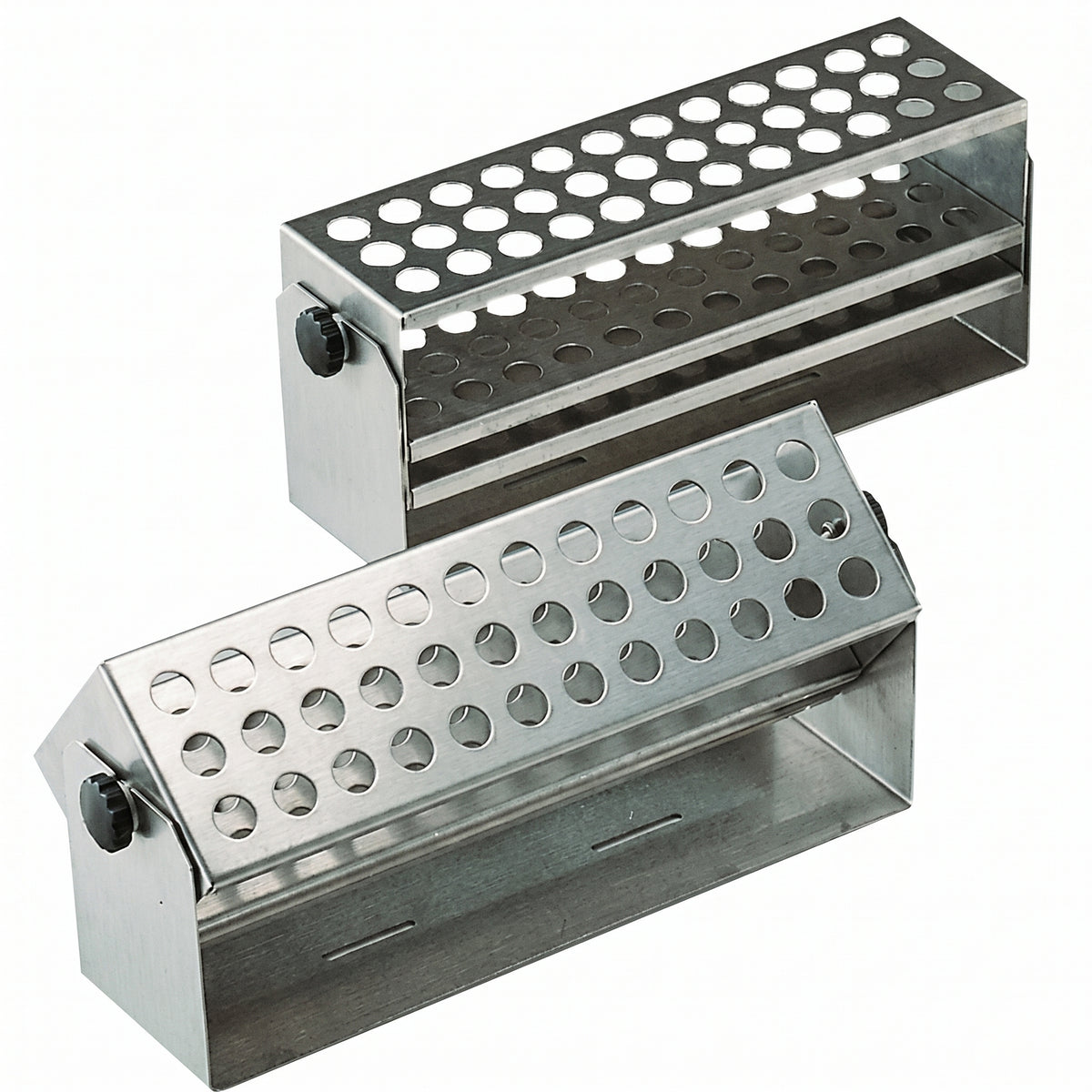 Test tube racks (Edmund Buhler, Made in Germany) AI image