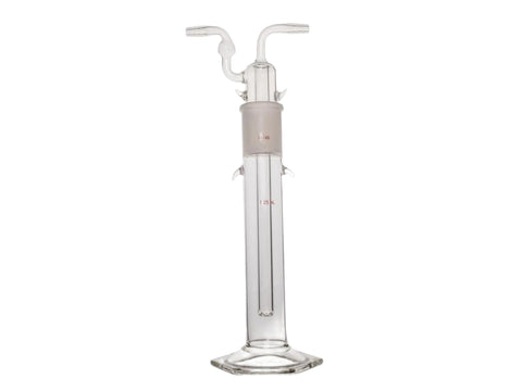 MSE PRO 34/45 Mouth 125mL, Straight Tube Gas Washing Bottle