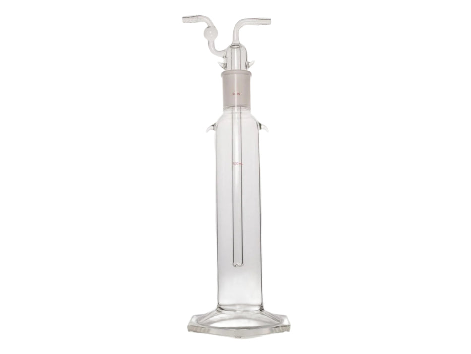MSE PRO 34/45 Mouth 500mL, Straight Tube Gas Washing Bottle
