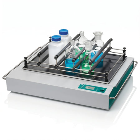 Multi-Flask Shaker VKS 75 A control (Edmund Buhler, Made in Germany) AI image