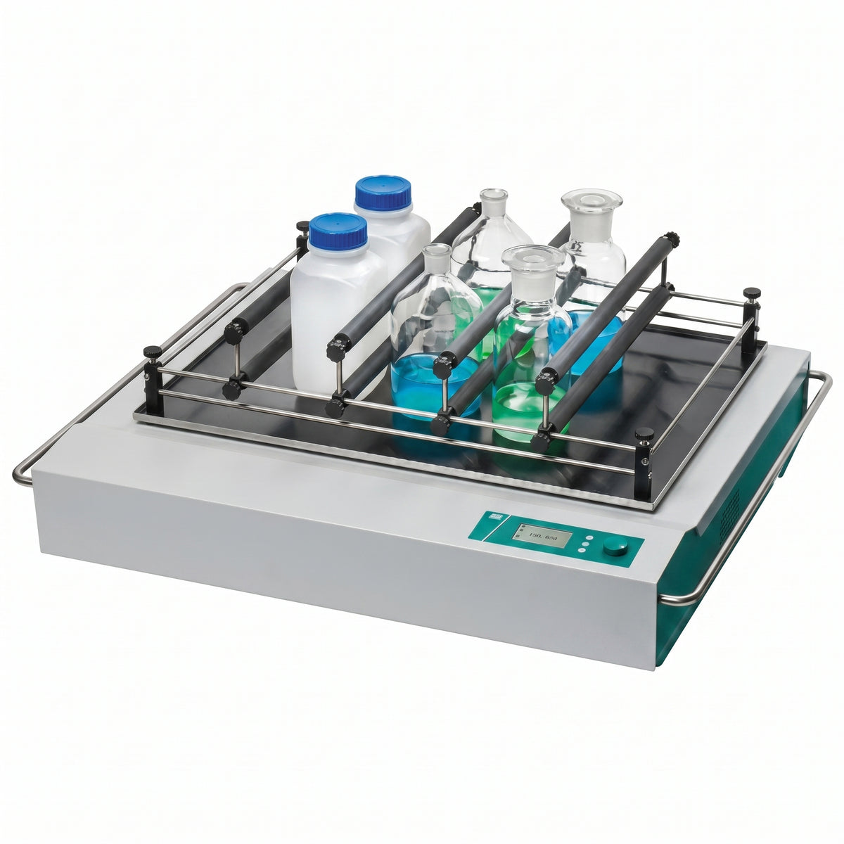 Multi-Flask Shaker VKS 75 B control (Edmund Buhler, Made in Germany) AI image