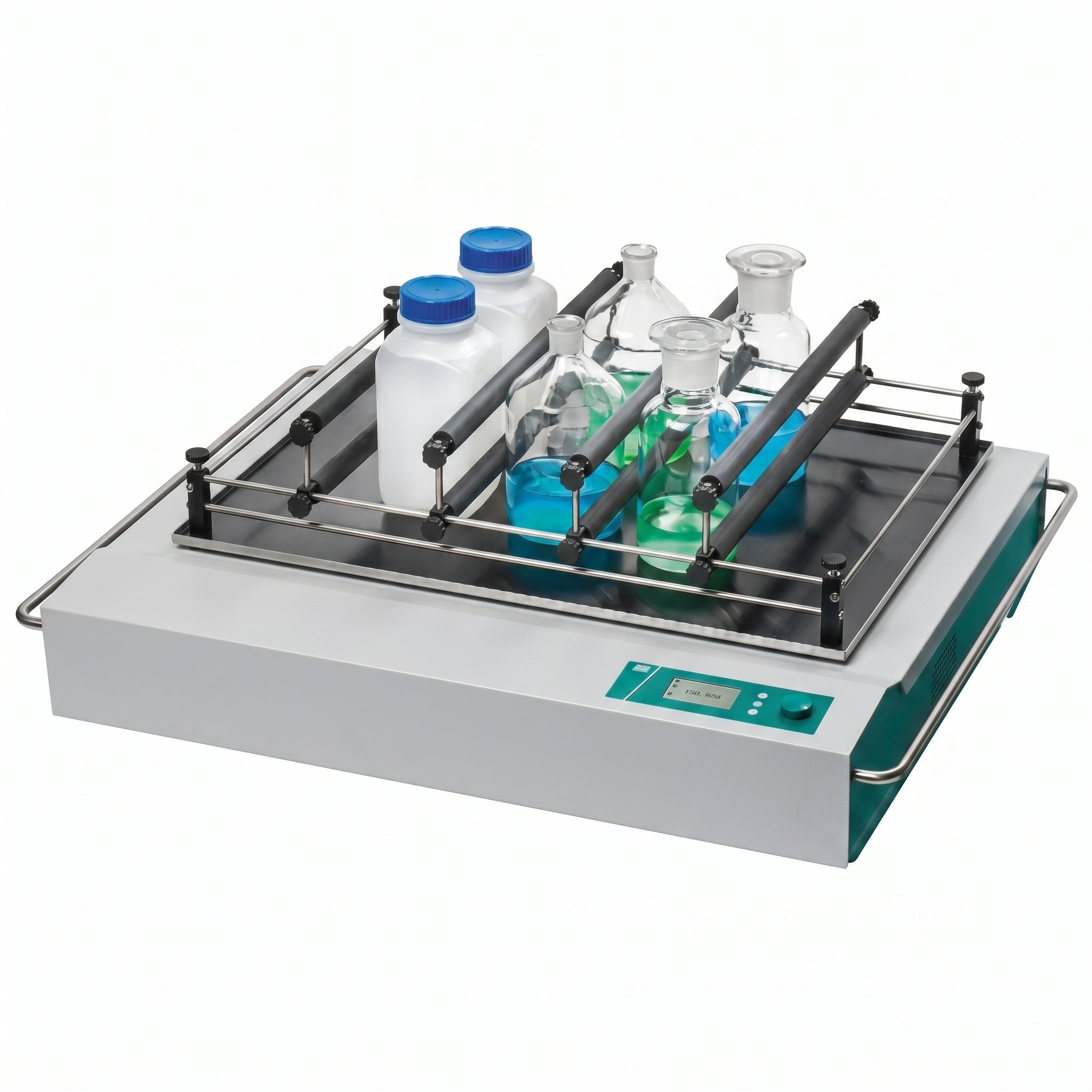 Multi-Flask Shaker VKS 75 B control (Edmund Buhler, Made in Germany) AI image
