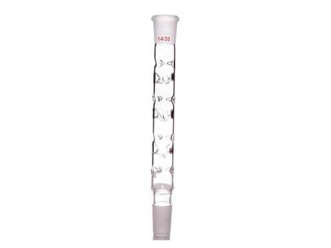 MSE PRO Vertical Thorn Fractionation Column, Length: 75mm, Grinding Mouth: 14/20