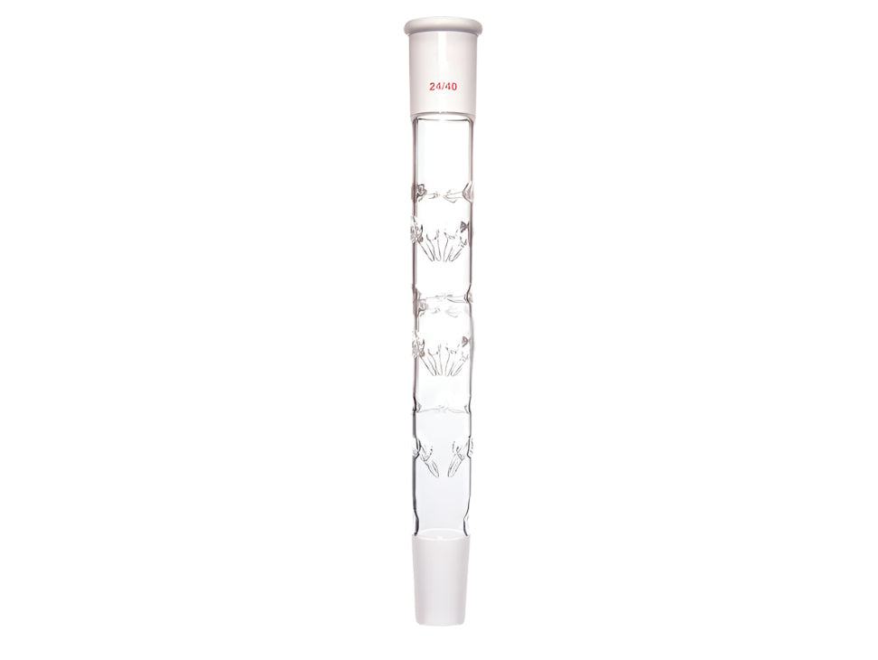 MSE PRO Vertical Thorn Fractionation Column, Length: 120mm, Grinding Mouth: 24/40