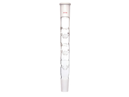 MSE PRO Vertical Thorn Fractionation Column, Length: 120mm, Grinding Mouth: 24/40