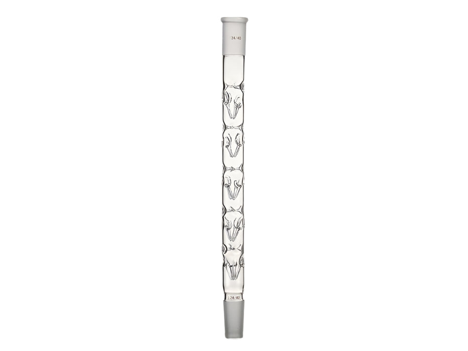 MSE PRO Vertical Thorn Fractionation Column, Length: 300mm, Grinding Mouth: 24/40