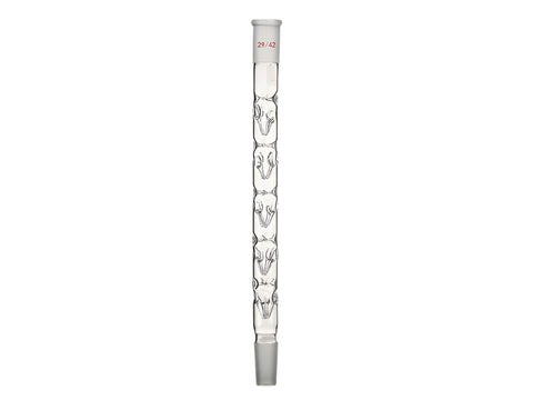 MSE PRO Vertical Thorn Fractionation Column, Length: 300mm, Grinding Mouth: 29/42