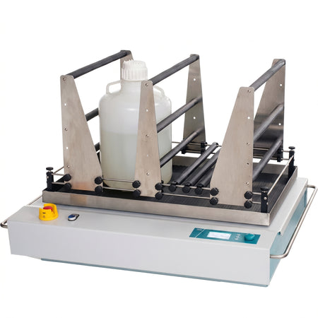 Multi-Flask Shaker VKS 75 B control with emergency stop (Edmund Buhler, Made in Germany) AI image