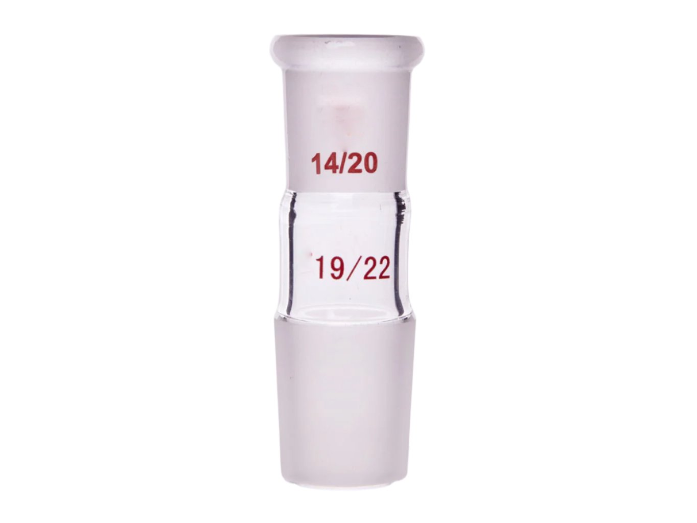 MSE PRO A-Type Joint (Large to Small), Upper Mouth: 14/20, Lower Mouth: 19/22 - MSE Supplies LLC