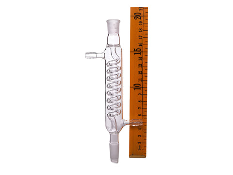 MSE PRO Grignard Snake Condenser, 14/20, Effective Length: 120mm, φ8mm Small Nozzle