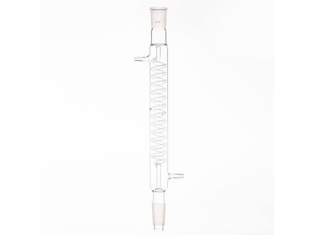 MSE PRO Grignard Snake Condenser, 29/42, Effective Length: 300mm, φ10mm Small Nozzle
