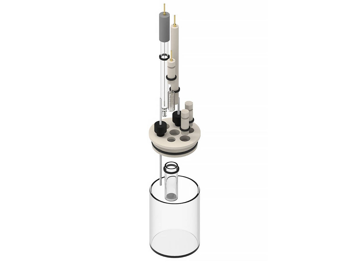 Two-Compartment Multiport Electrochemical Cell, Electrochemical Products, Redox.me, MSE Supplies