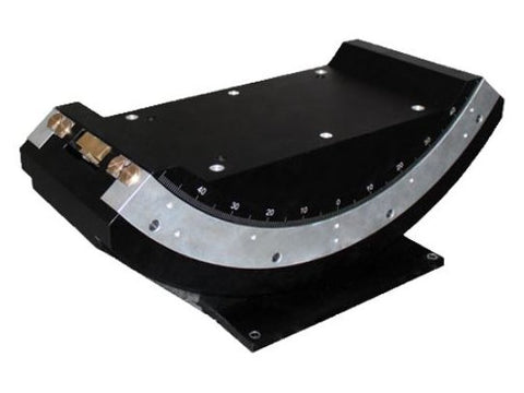 MSE PRO Stepper Motorized Aluminum Alloy Goniometer Stages (Angel ±45°, 200x200mm) - MSE Supplies LLC