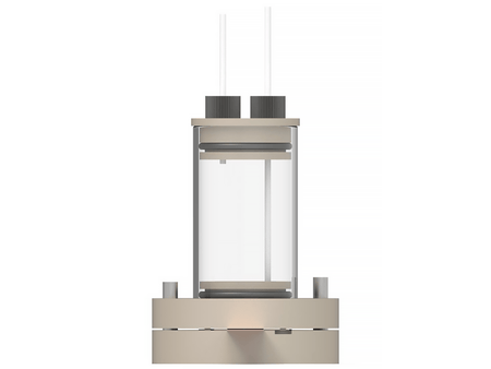 Bottom mount electrochemical cell setup, 7mm x 7mm, Electrochemical Products, Redox.me, MSE Supplies