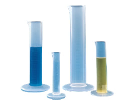 Witeg Measuring Cylinder PP 10ml Low Shape