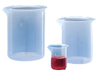 Witeg Measuring Beaker Griffin PP 25ml Low Shape