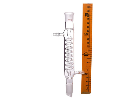 MSE PRO Grignard Snake Condenser, 19/22, Effective Length: 120mm, φ8mm Small Nozzle