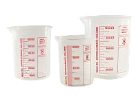 Witeg Griffin Beaker 250 ml PMP Crystal Clear