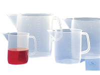 Witeg Measuring Beaker 3000ml PP Short Form