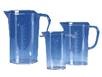 Witeg Measuring Beakers with Handle and Spout
