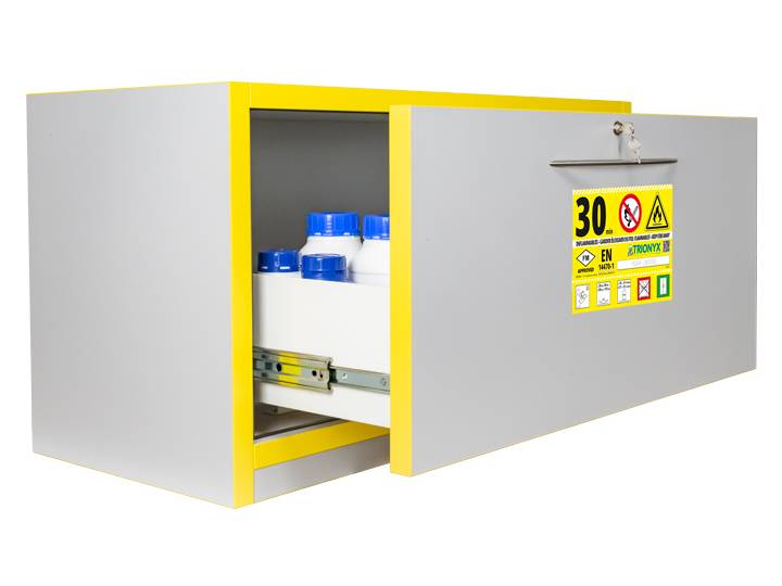Ecosafe 1- Sliding Door Underbench Safety Cabinet Type 30 - MSE Supplies LLC
