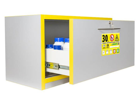 Ecosafe 1- Sliding Door Underbench Safety Cabinet Type 30 - MSE Supplies LLC