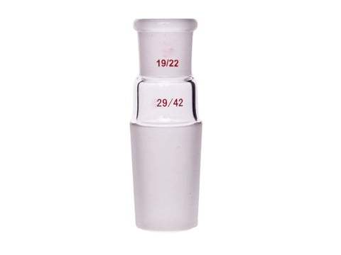 MSE PRO A-Type Joint (Large to Small), Upper Mouth: 19/22, Lower Mouth: 29/42 - MSE Supplies LLC