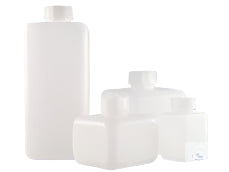 Square Bottle 500 ml Narrow Neck HDPE